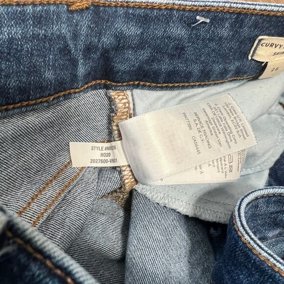 Madewell Curvy High Rise Skinny Jeans Sz 26 - Picture 8 of 9
